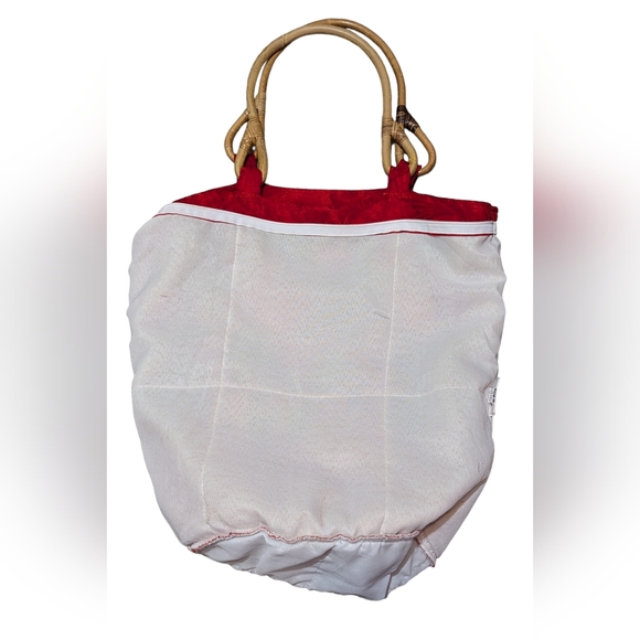 Shirin Women's Red/Blue Hawaiian Turtle Fish Tropical Muumuu Dress + Tote Set - Picture 10 of 16